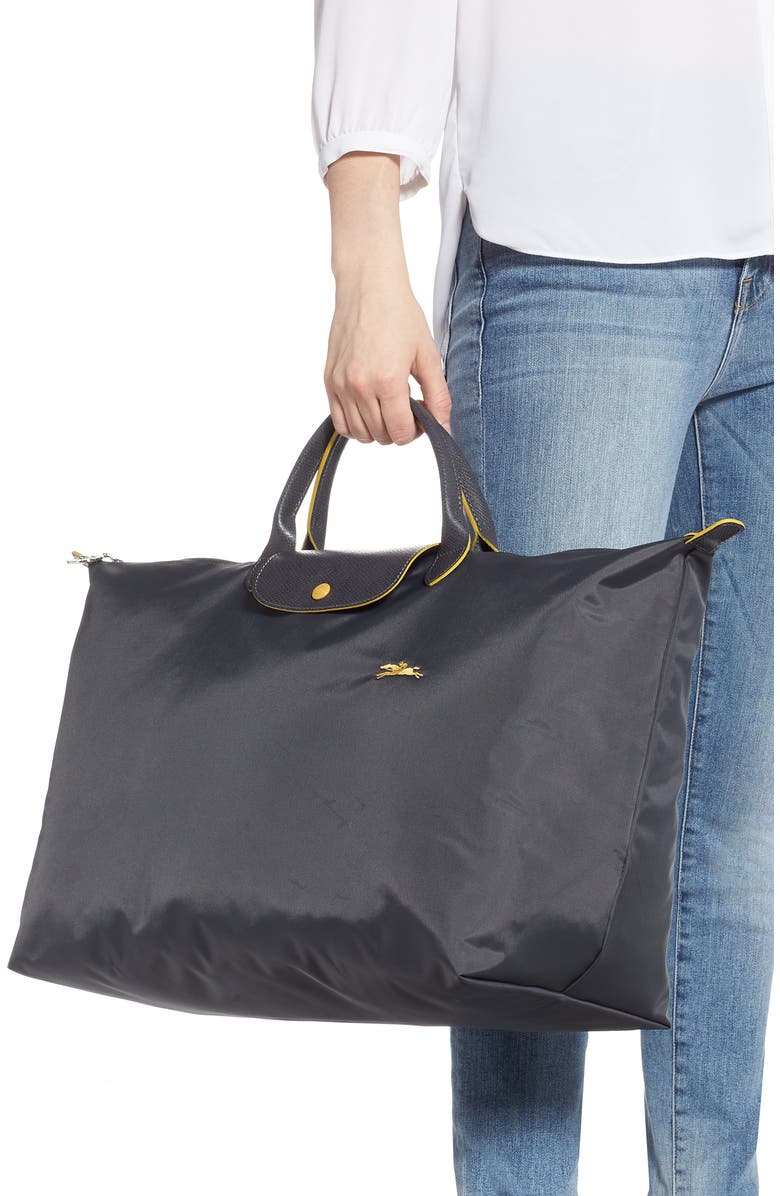 Longchamp Large Le Pliage Club Nylon Tote, Alternate, color,