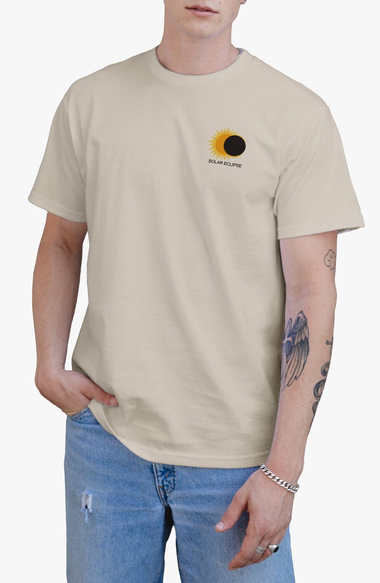 RIOT SOCIETY Solar Eclipse Graphic T-Shirt, Main, color,