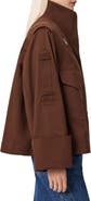 AllSaints Leighton Cotton Blend Utility Jacket