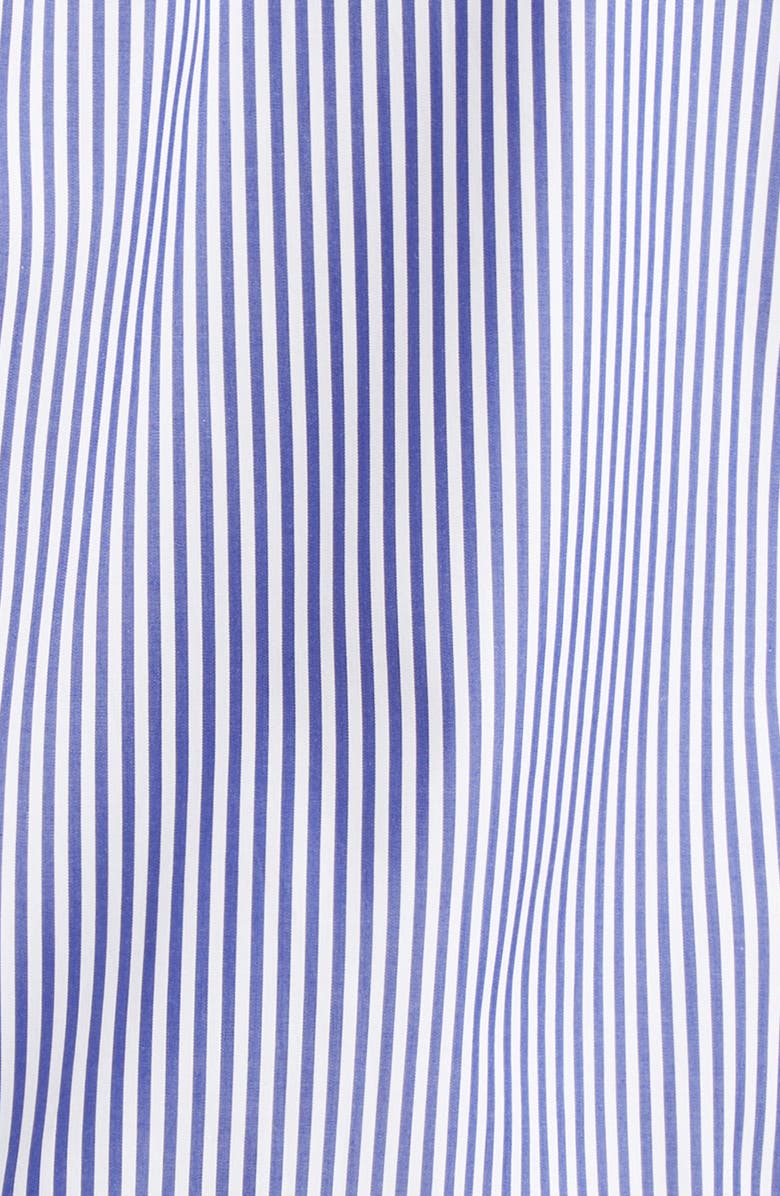 Ralph Lauren Purple Label Cameron Stripe Cotton Button-Down Shirt, Alternate, color, Blue/ White