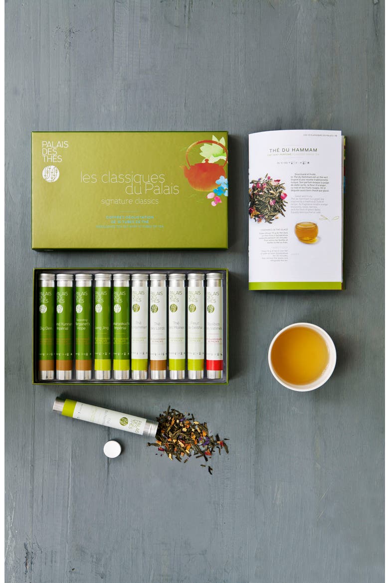 Signature Classics 10 Vial Loose Tea Tasting Set, Alternate, color, SIGNATURE CLASSICS