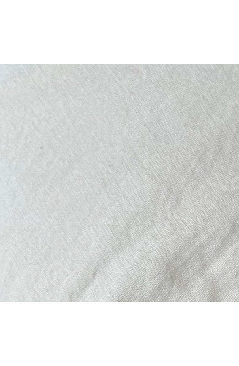 Apartment F Stonewashed Linen Euro Pillow Sham, Alternate, color, White