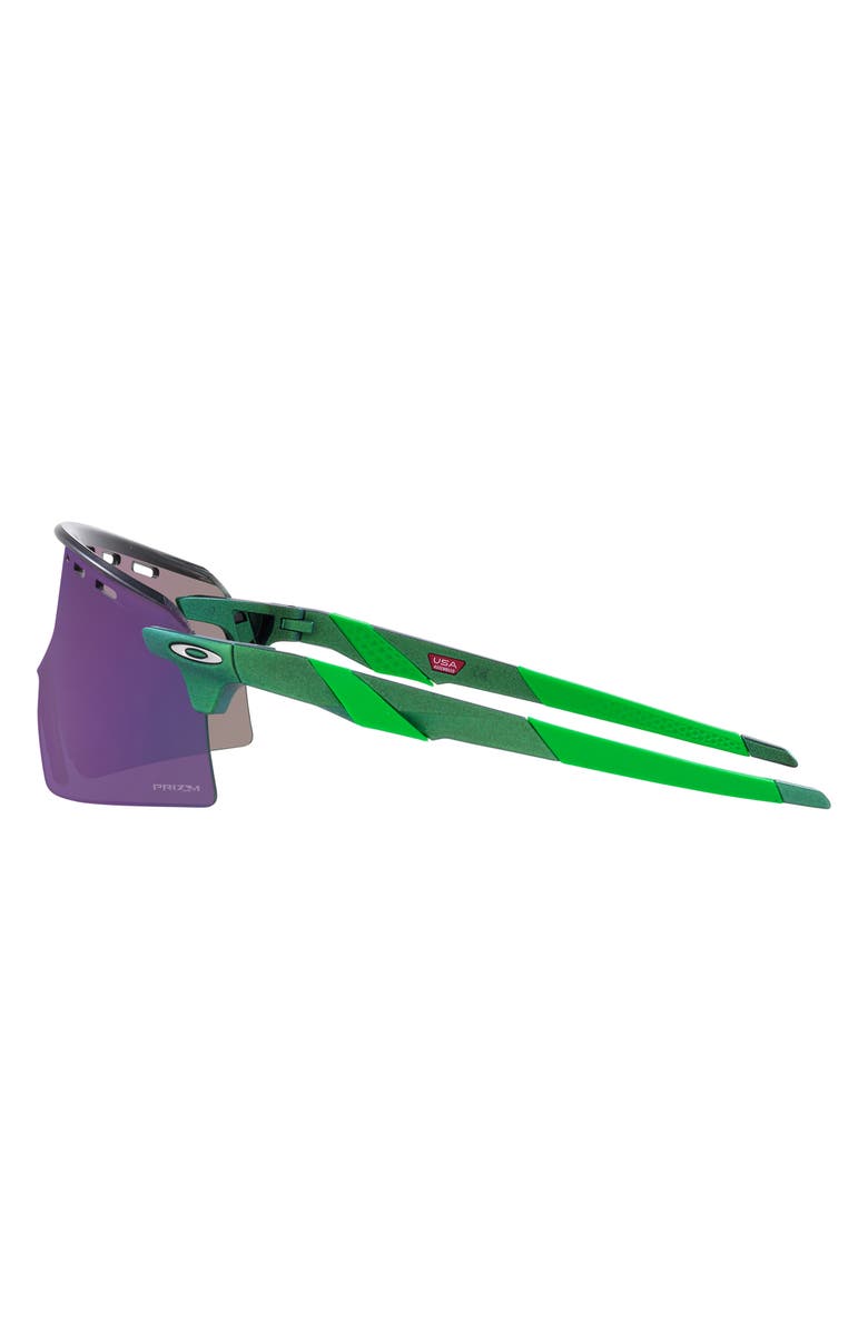 Oakley Encoder Strike Vented 136mm Prizm<sup>™</sup> Rimless Wrap Shield Sunglasses, Alternate, color, 
