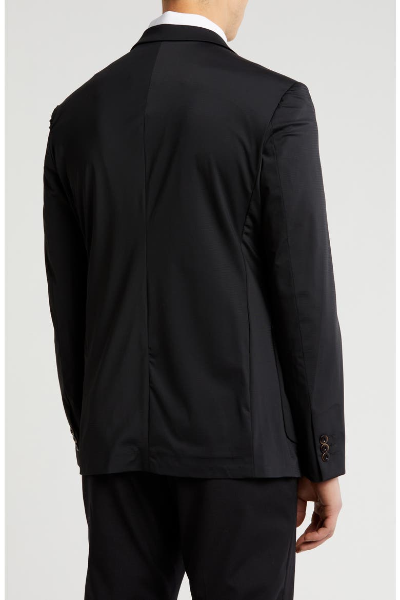 Slim Fit Pocket Blazer, Alternate, color, BLACK