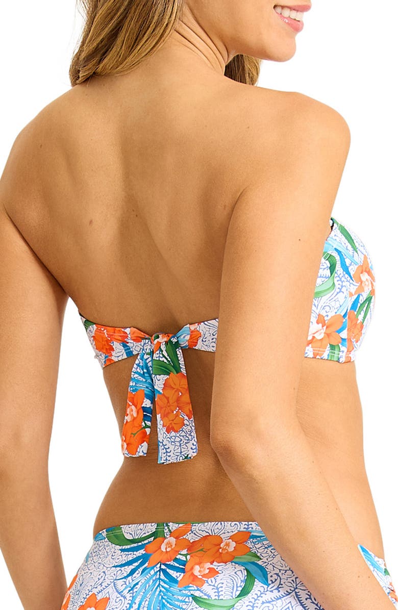 Tommy Bahama Tropical Twist Bandeau Bikini Top, Alternate, color, 