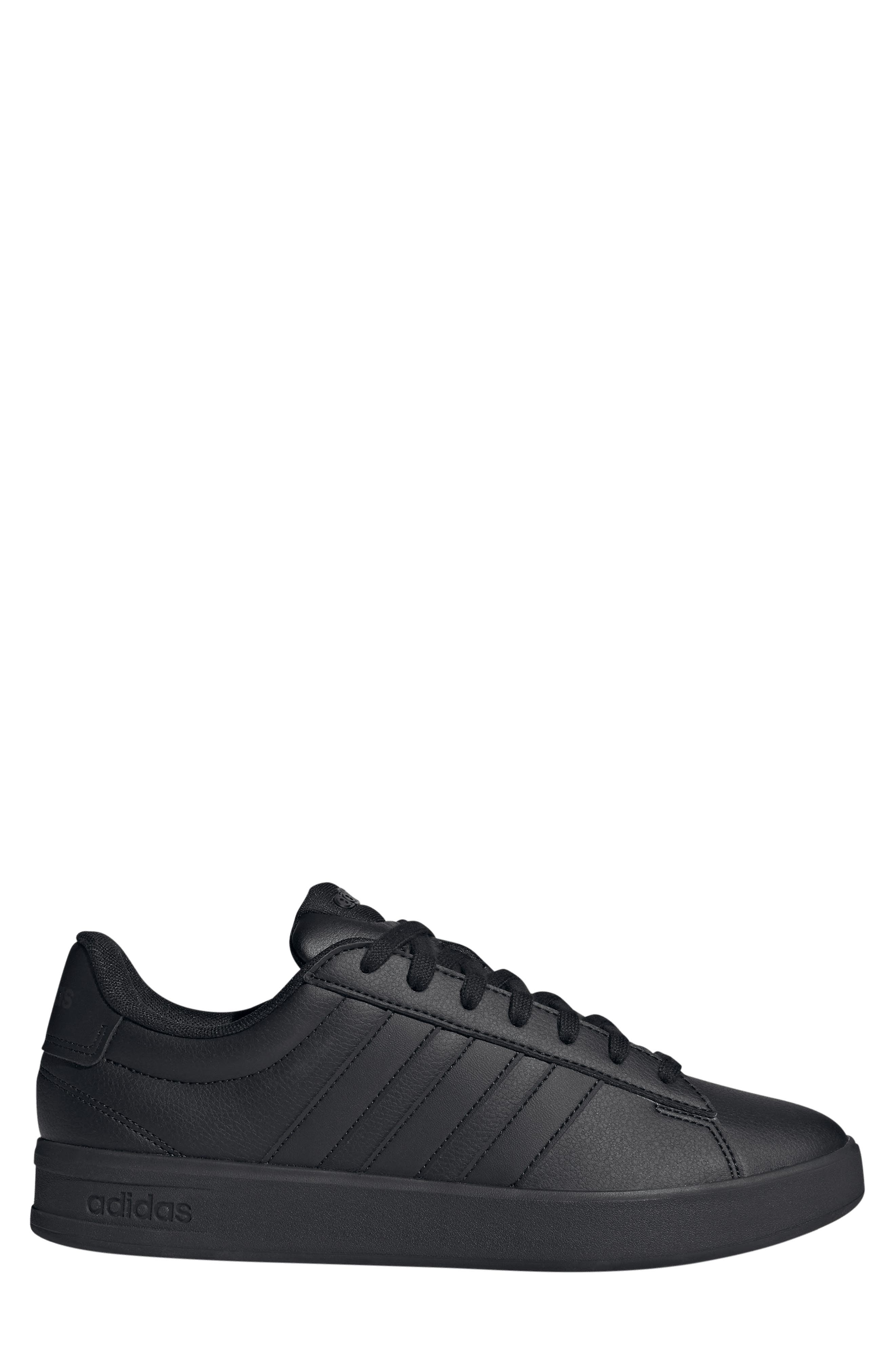 adidas Grand Court 3.0 Sneaker, Alternate, color, Core Black/ Core Black/ Carbon