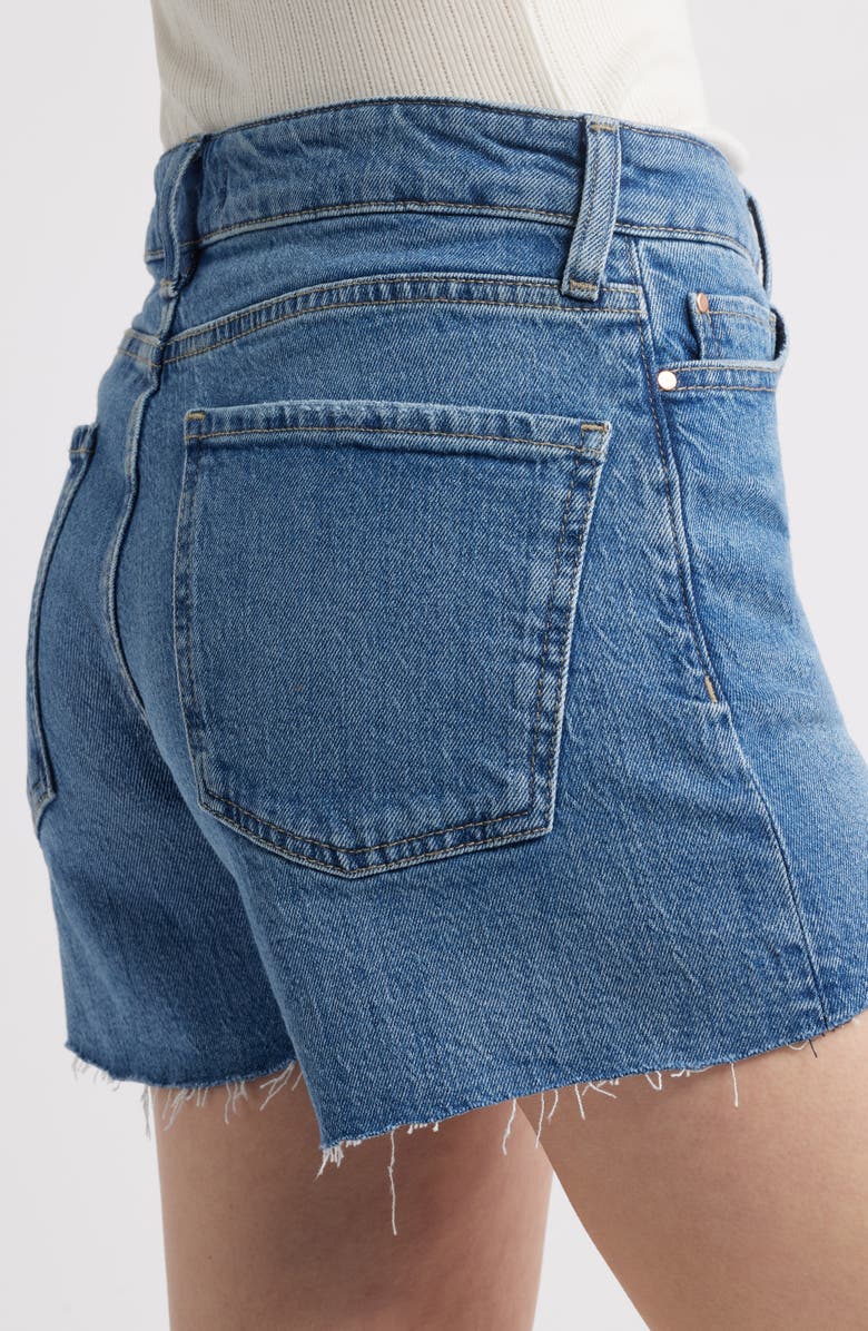 Treasure & Bond Denim Shorts, Alternate, color, Medium Wash