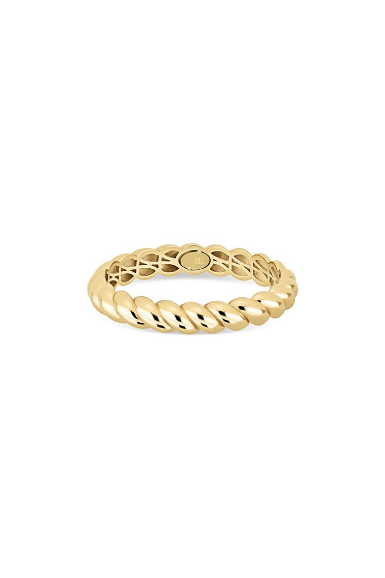 14k Gold Stackable Ring, Alternate, color, 14KY