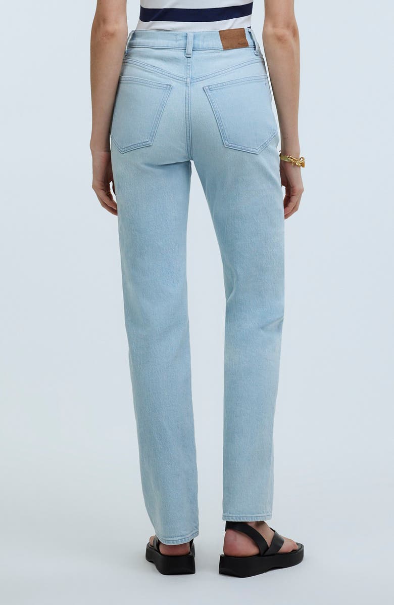Madewell The '90s Straight Jeans, Alternate, color, Ward Wash