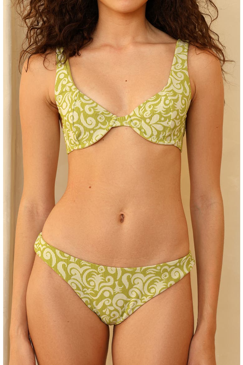 Sofia Underwire Bikini Top, Alternate, color, Twin Fin Matcha