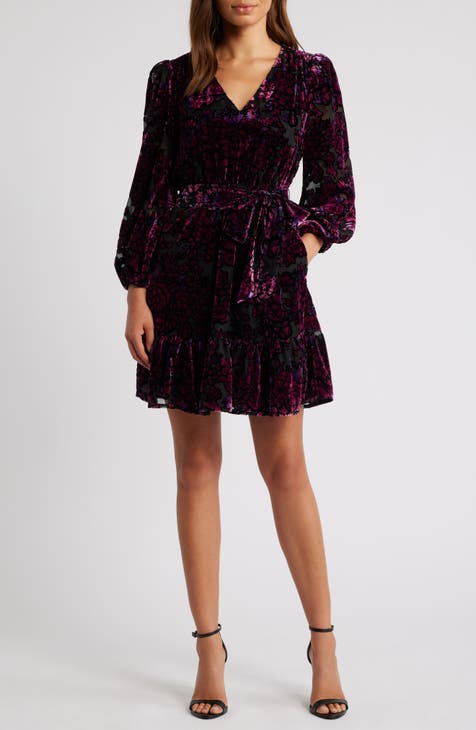 Nordstrom velvet dress best sale