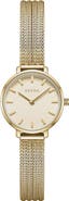 BREDA Beverly Mesh Strap Watch, 25mm