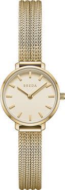 BREDA Beverly Mesh Strap Watch, 25mm