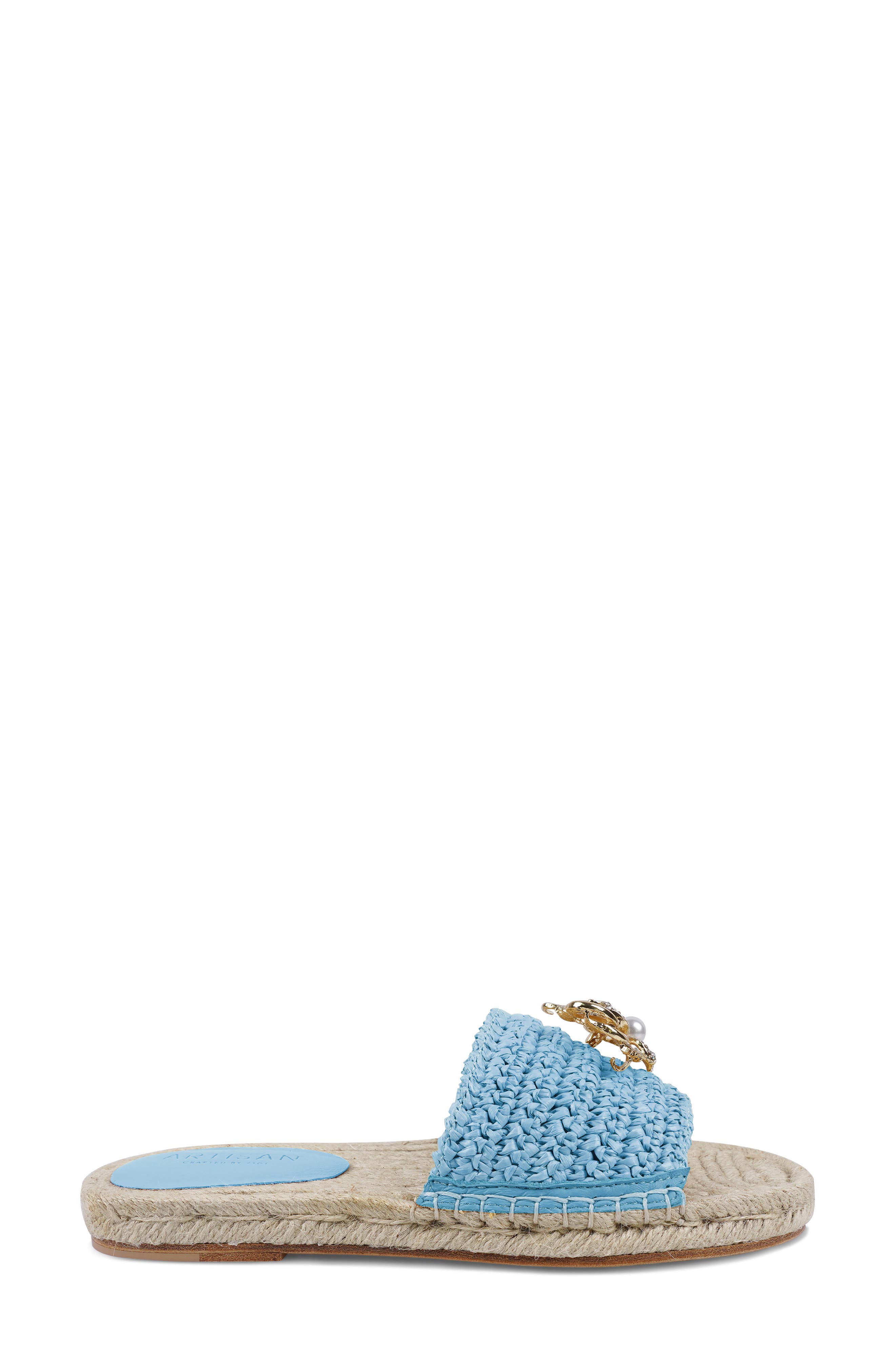 Lariana Slide Sandal, Alternate, color, BLUE FLORAL