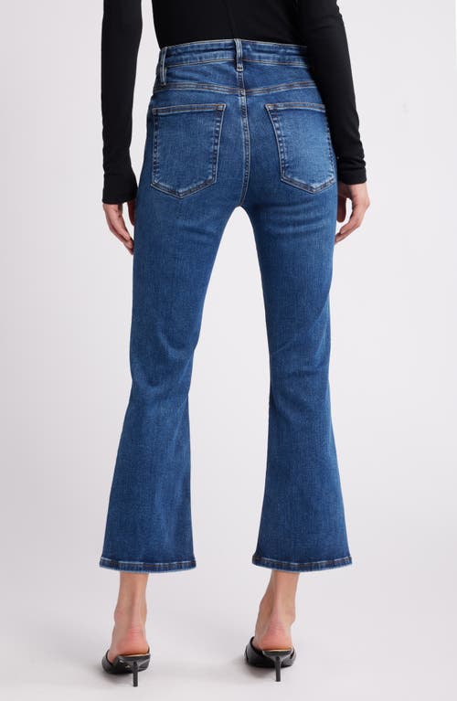 Frame Le Crop Mini Bootcut Jeans In Blue