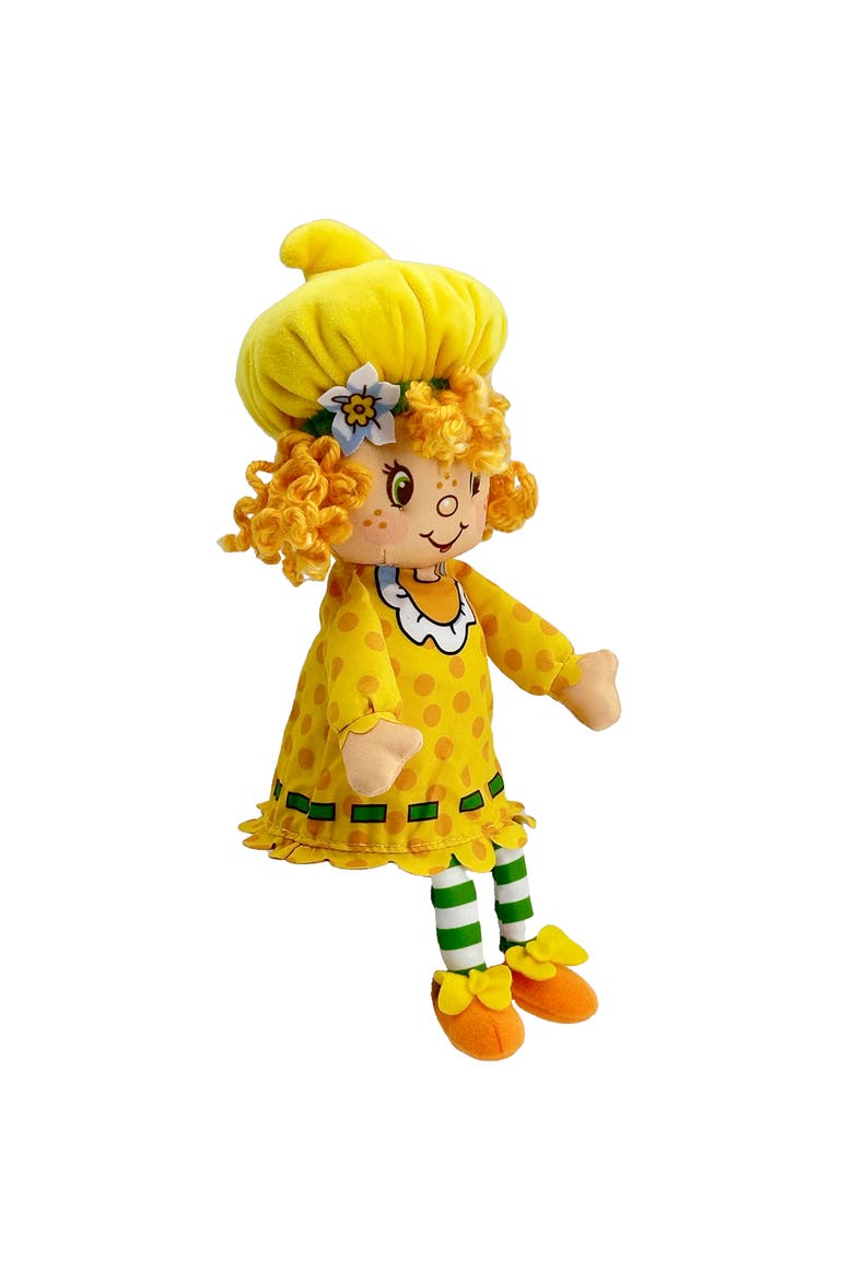 Pop n Flip 9 Inch Lemon Meringue Plush Doll, Alternate, color, Yellow