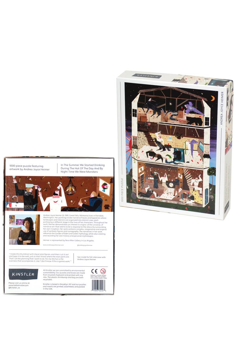 Kinstler In the Summer We Started Drinking 1000 Piece Jigsaw Puzzle, Alternate, color, Multicolored