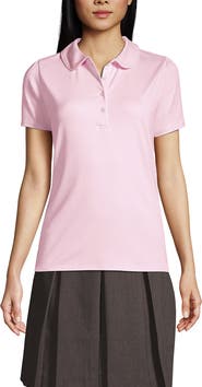 Lands' End School Uniform  Short Sleeve Peter Pan Collar Polo Shirt