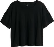 Eileen Fisher Boxy Organic Cotton T-Shirt
