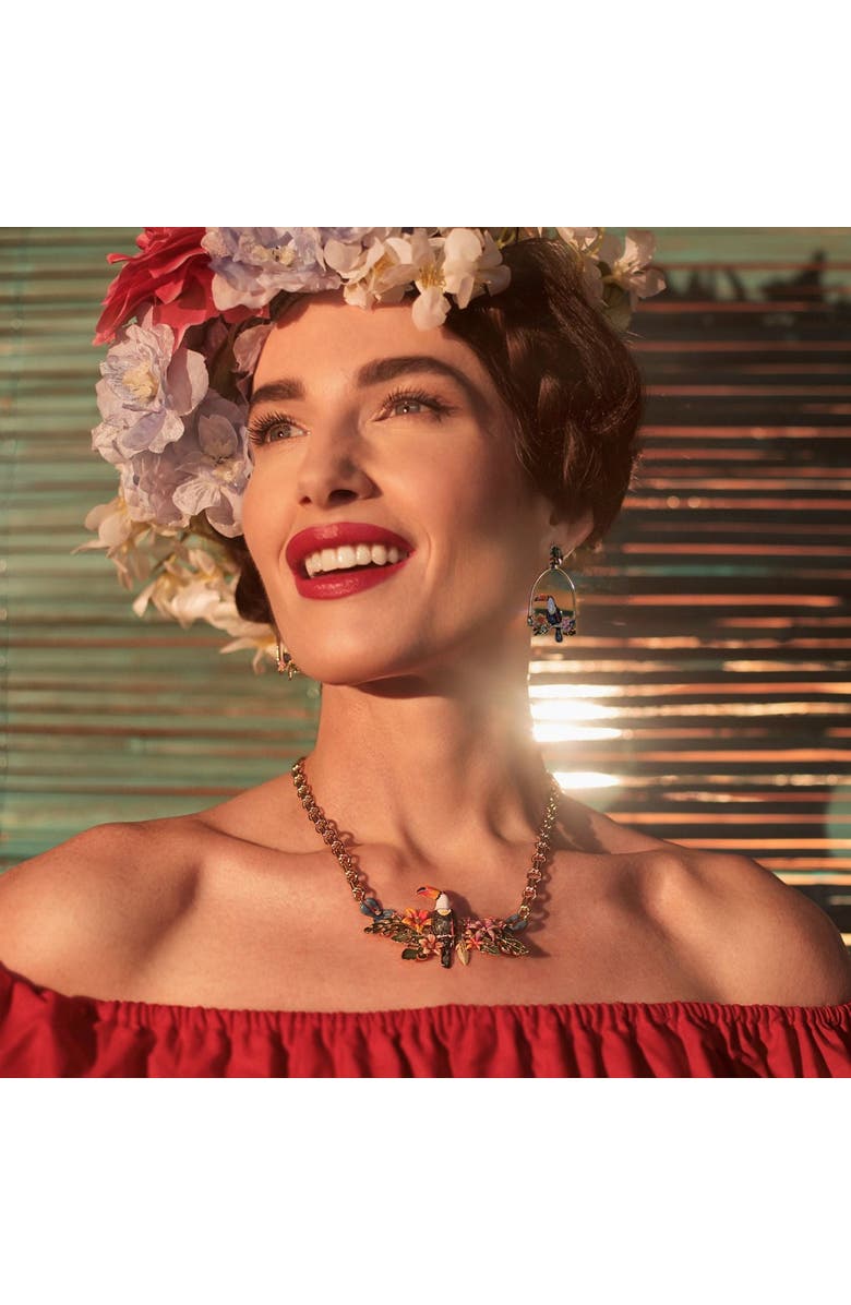 Bill Skinner Studio Toucan Necklace, Alternate, color, Toucan