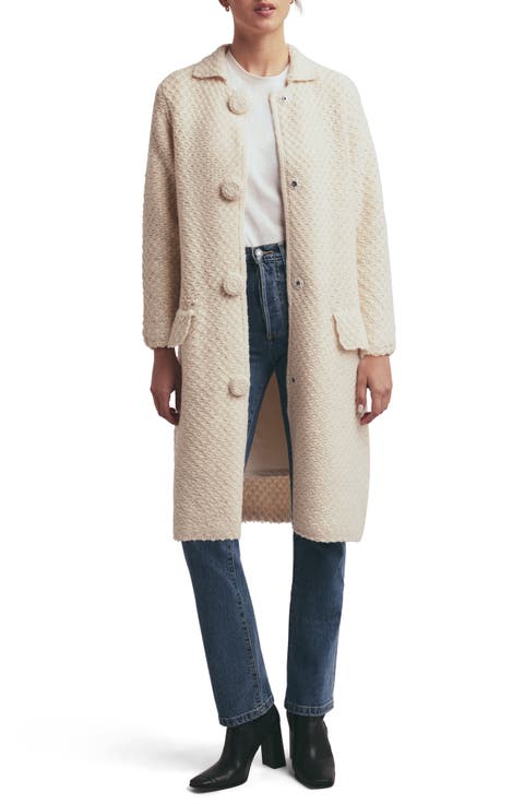Constructive Wool Short coat – L'AUBE BLANC