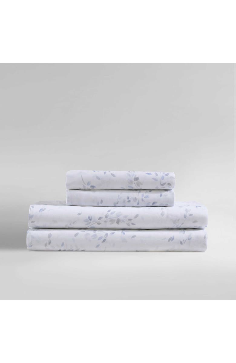 Calvin Klein Home Airy Botanical Cotton Sateen Queen Sheet Set, Alternate, color, 