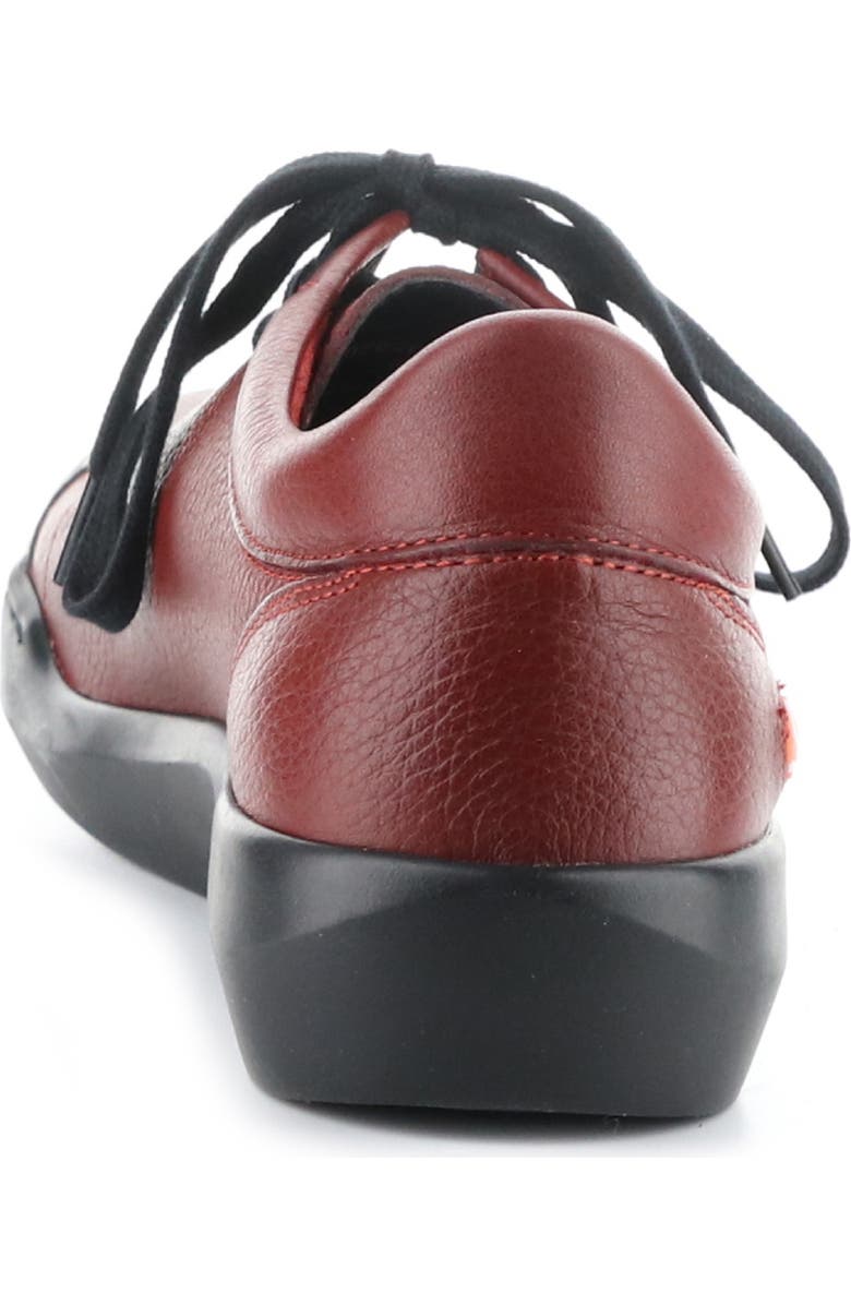 Softinos by Fly London Baio Sneaker, Alternate, color, 002 Red Floater Leather