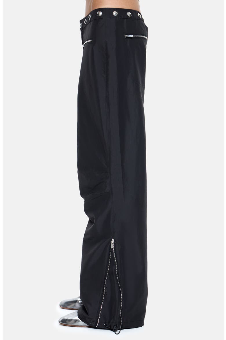 Minimal Cargo Trousers, Alternate, color, BLACK