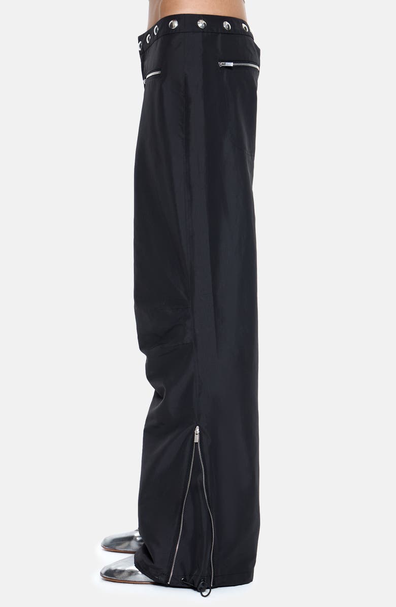 JADED LONDON Minimal Cargo Trousers, Alternate, color, Black