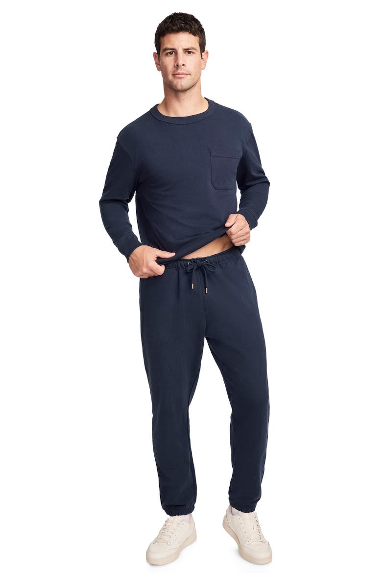 Men's The One and Only Heavyweight 100% Organic Cotton Jogger, Alternate, color, Jockey Blue