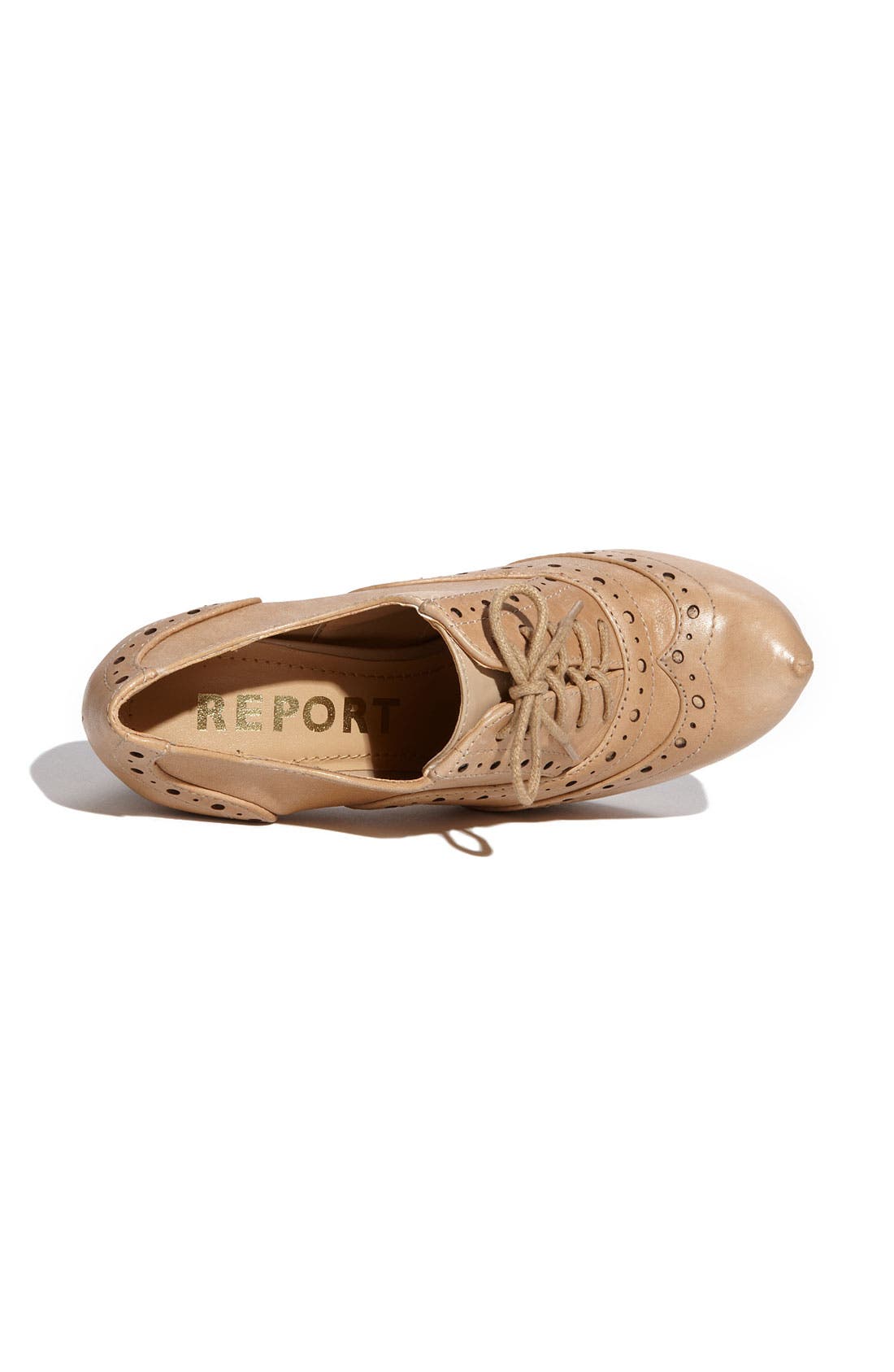 'Lance' Oxford Platform, Alternate, color, NUDE LEATHER