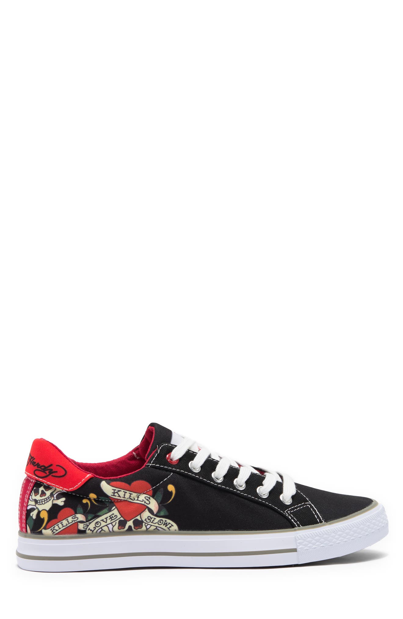 Ed Hardy Thread Sneaker, Alternate, color, 