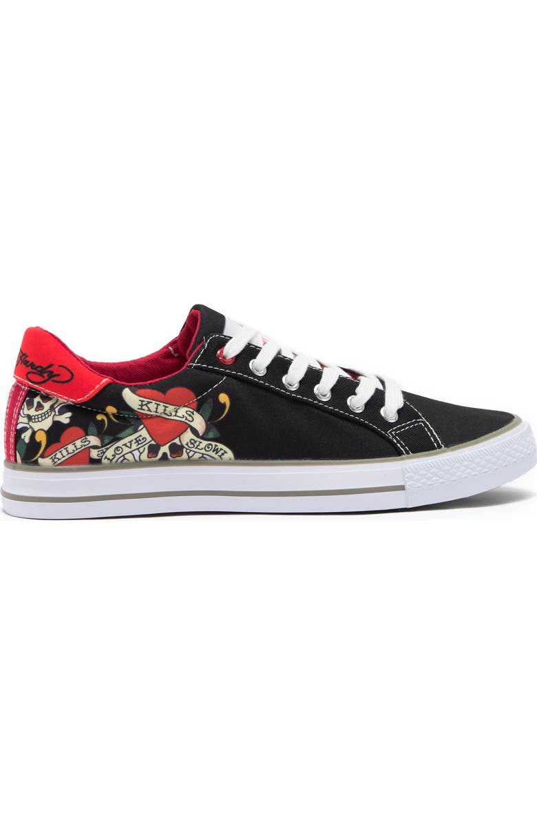 Ed Hardy Thread Sneaker, Alternate, color,