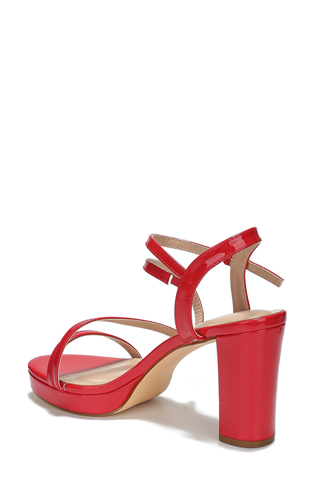 BERNESS Amara Strappy Platform Sandal, Alternate, color, Red