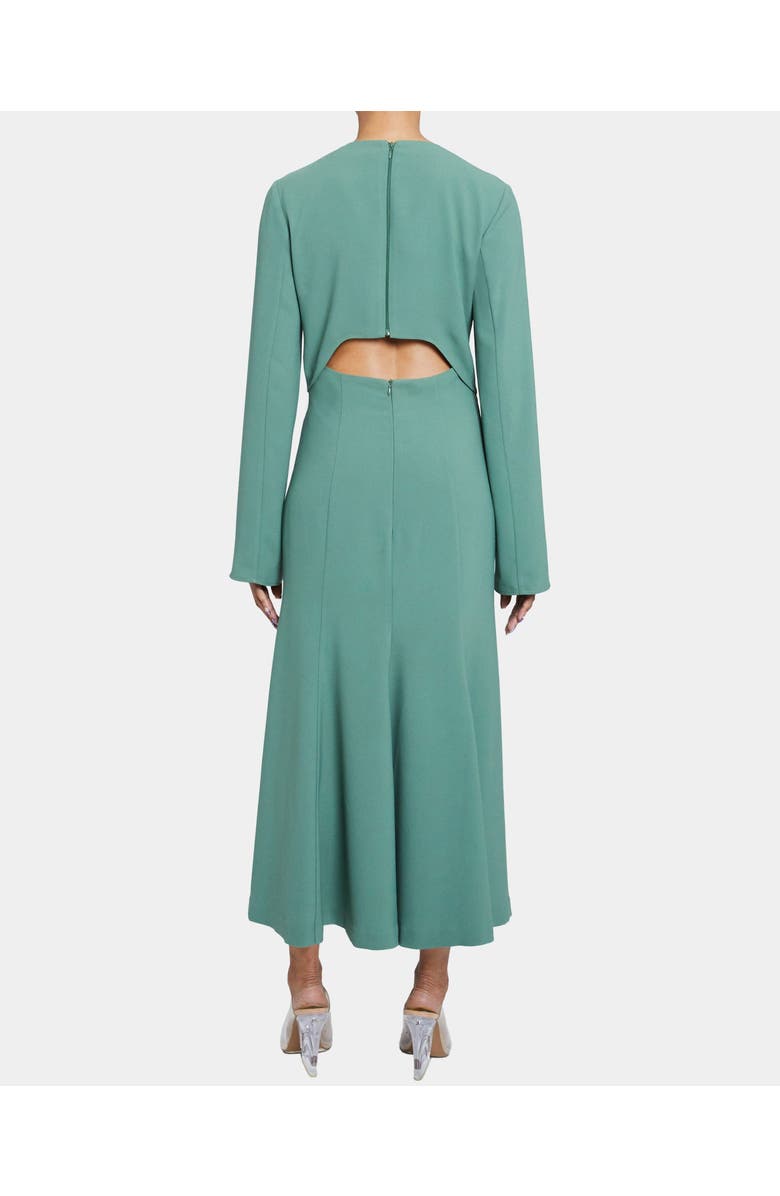 Santorelli CHARLIZE Long Sleeve Fit & Flare Midi Dress, Alternate, color,