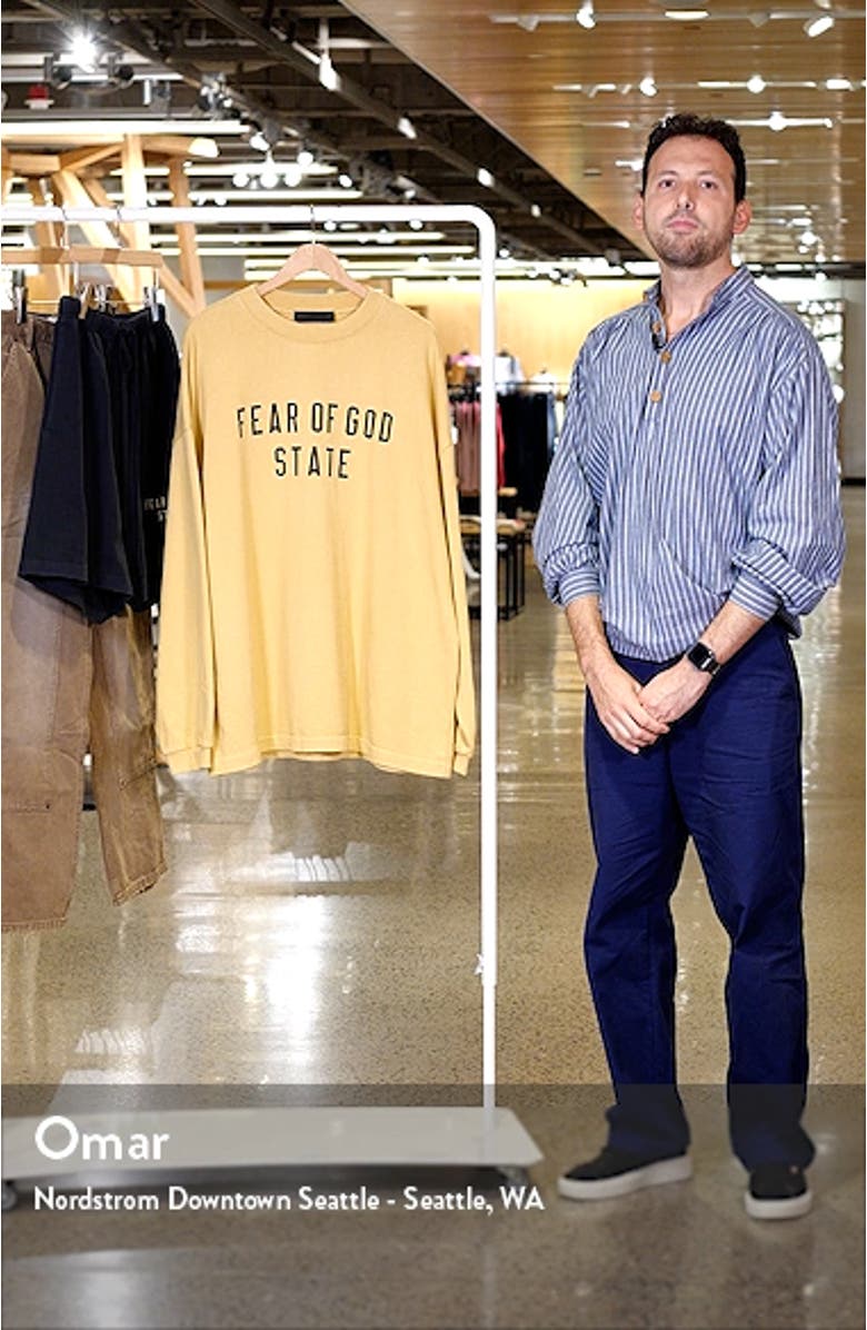 Gender Inclusive State Logo Long Sleeve T-Shirt, sales video thumbnail