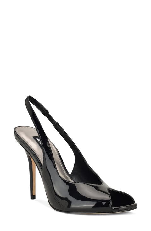 Pretta Slingback Peep Toe Pump (Women)