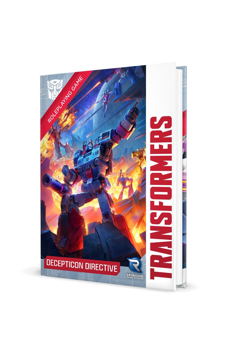 Transformers Deception Directive Sourcebook Roleplaying Game, Main, color, Multicolored