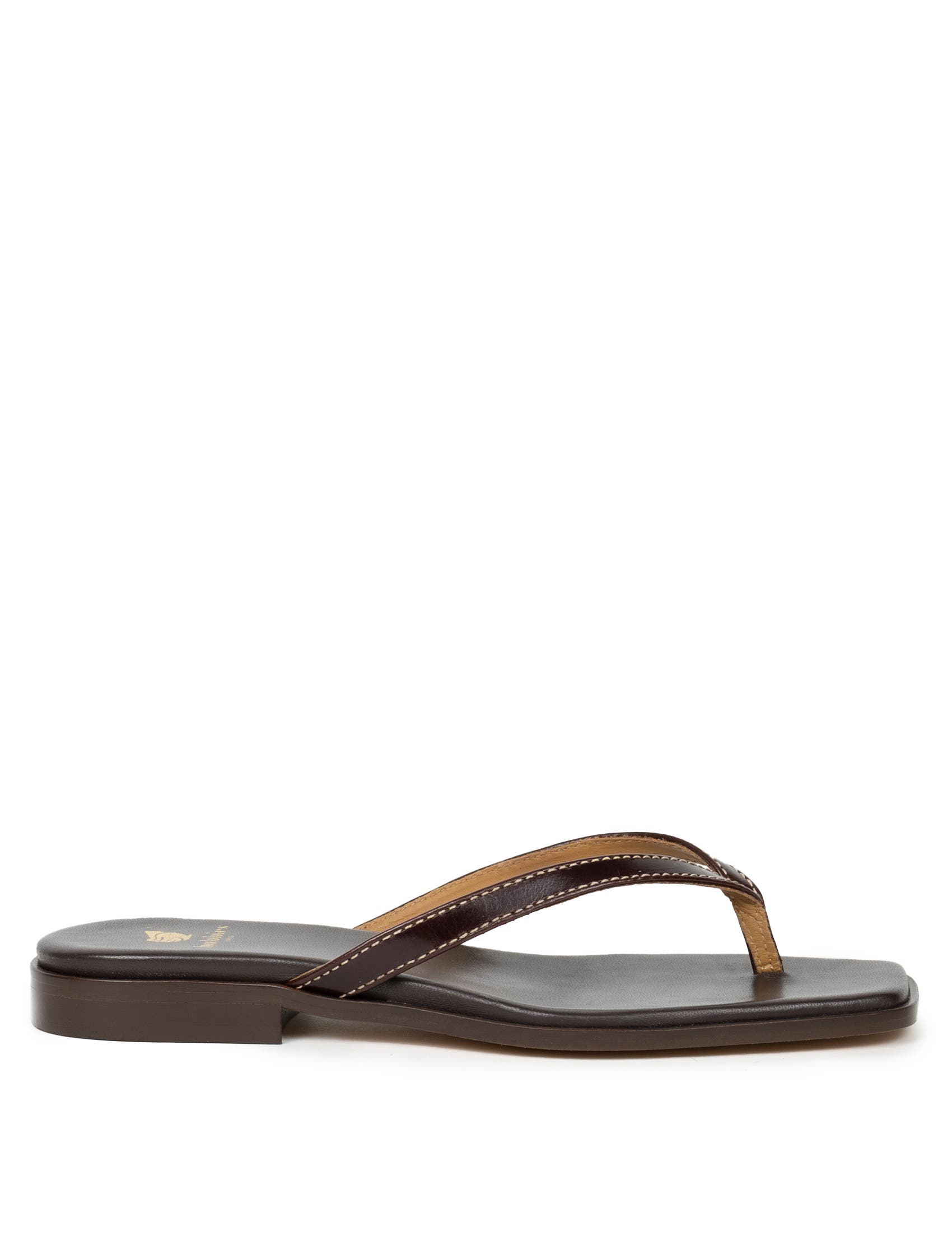 Sol Flat Sandals, Alternate, color, Irish Coffee