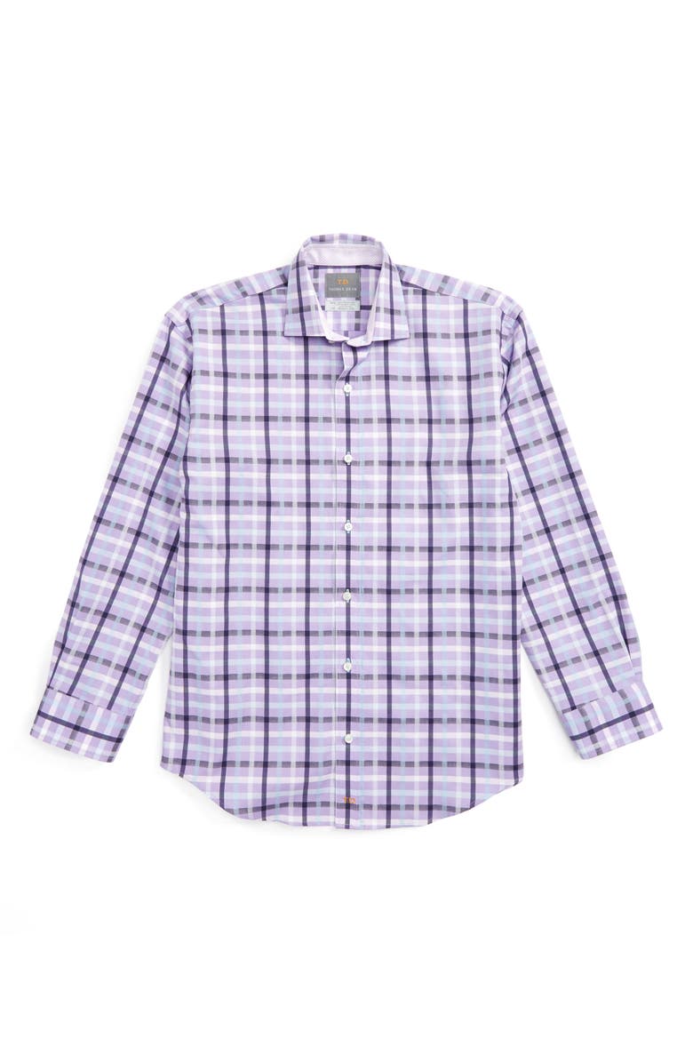 Thomas Dean Dobby Check Dress Shirt | Nordstromrack Thomas Dean Dobby Check Dress Shirt | Nordstromrack