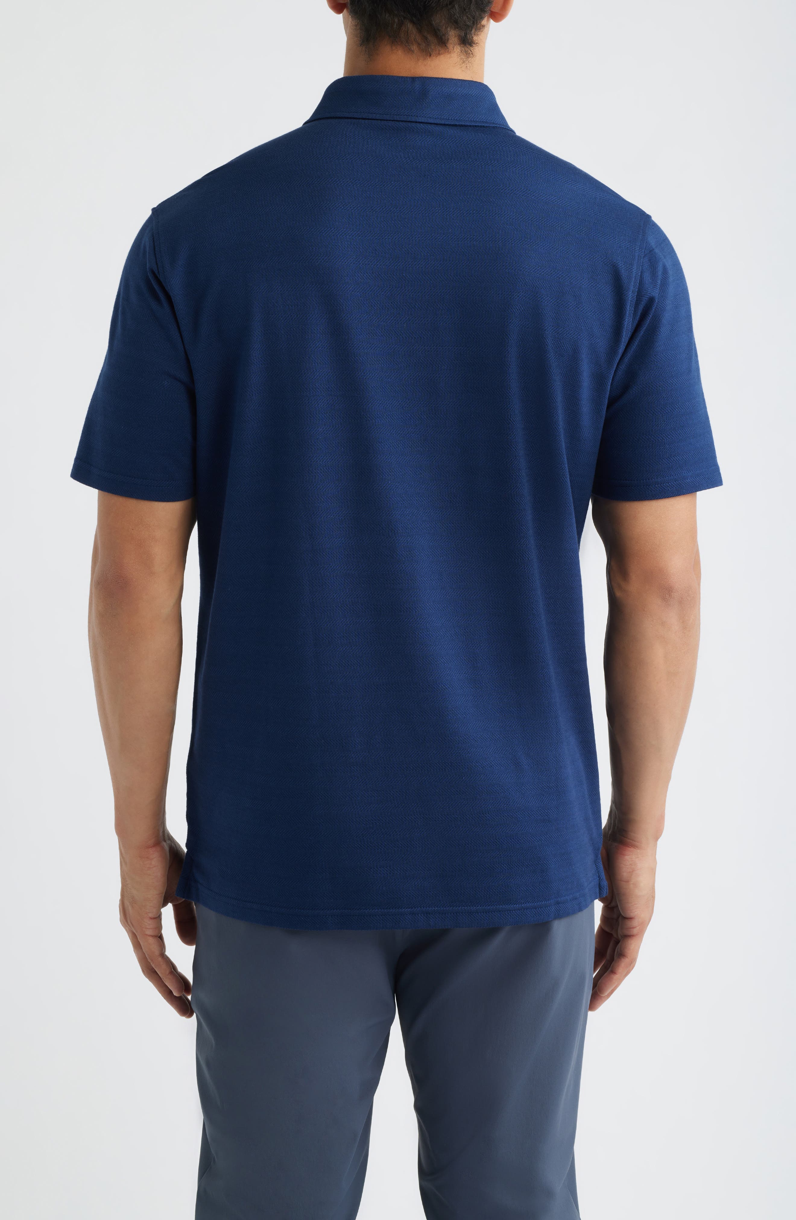 Crown Crafted Excursionist Flex Herringbone Polo - image 4