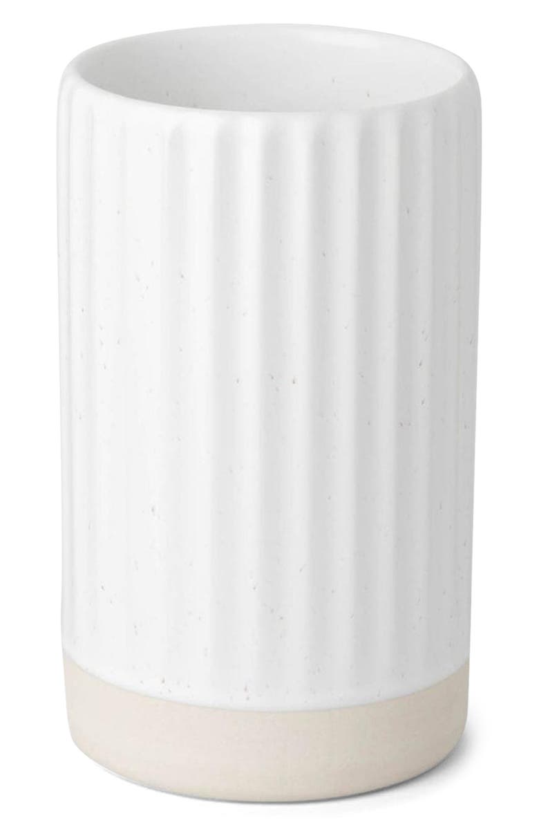 Fable The Large Vase, Main, color, Speckled White
