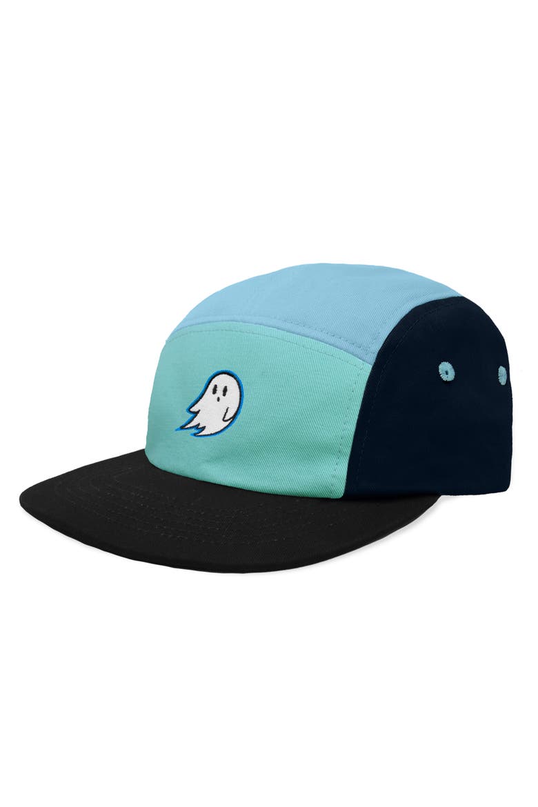 Mens Ghost 5 Panel Camper Hat, Alternate, color, Light Blue