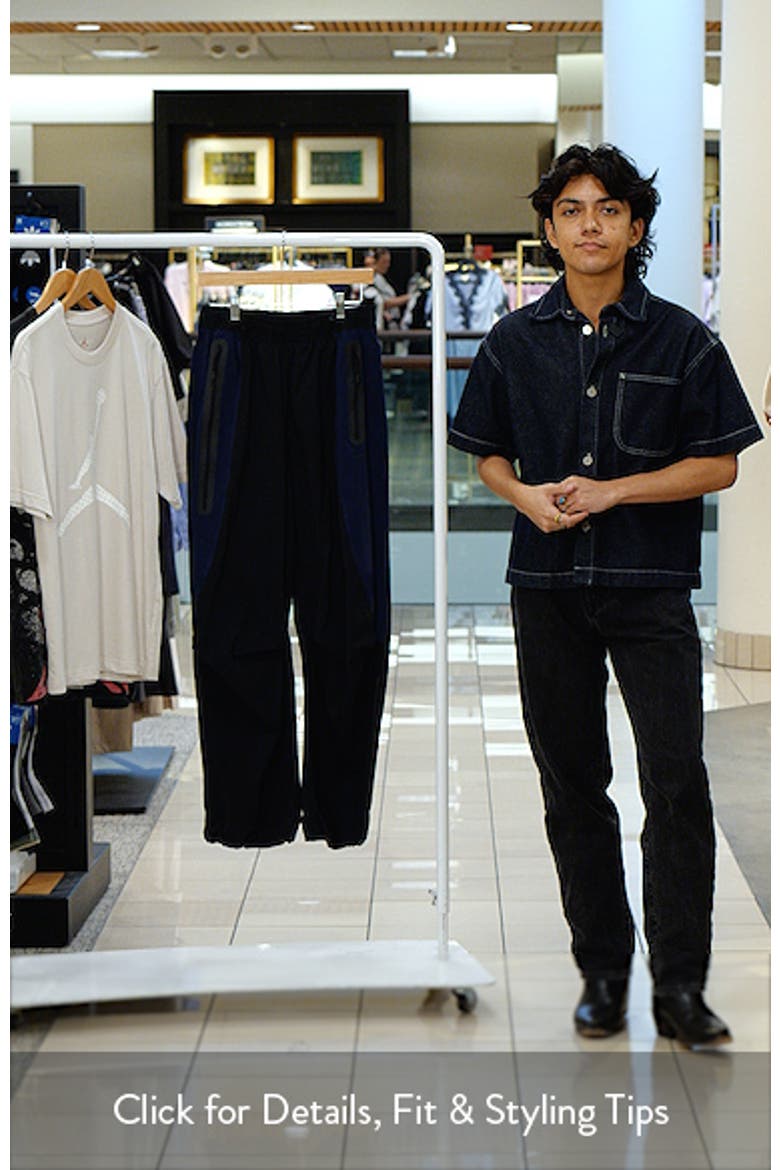 Tech Dri-FIT Woven Oversize Stretch Nylon Pants (Men) | Nordstrom