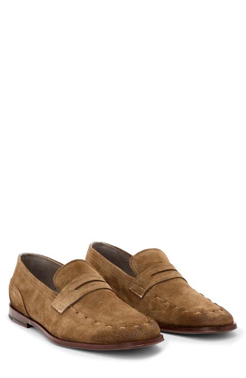 Jules Stitch Leather Loafer