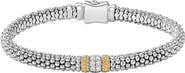 LAGOS Diamond Luxe Pavé Station 6mm Bracelet