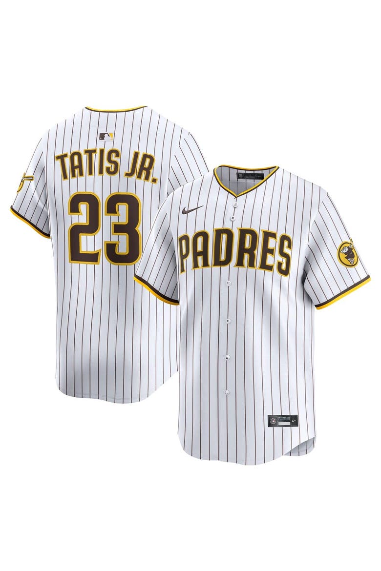 Men's Nike Fernando Tatis Jr. White San Diego Padres Home Limited Player Jersey, Main, color, White