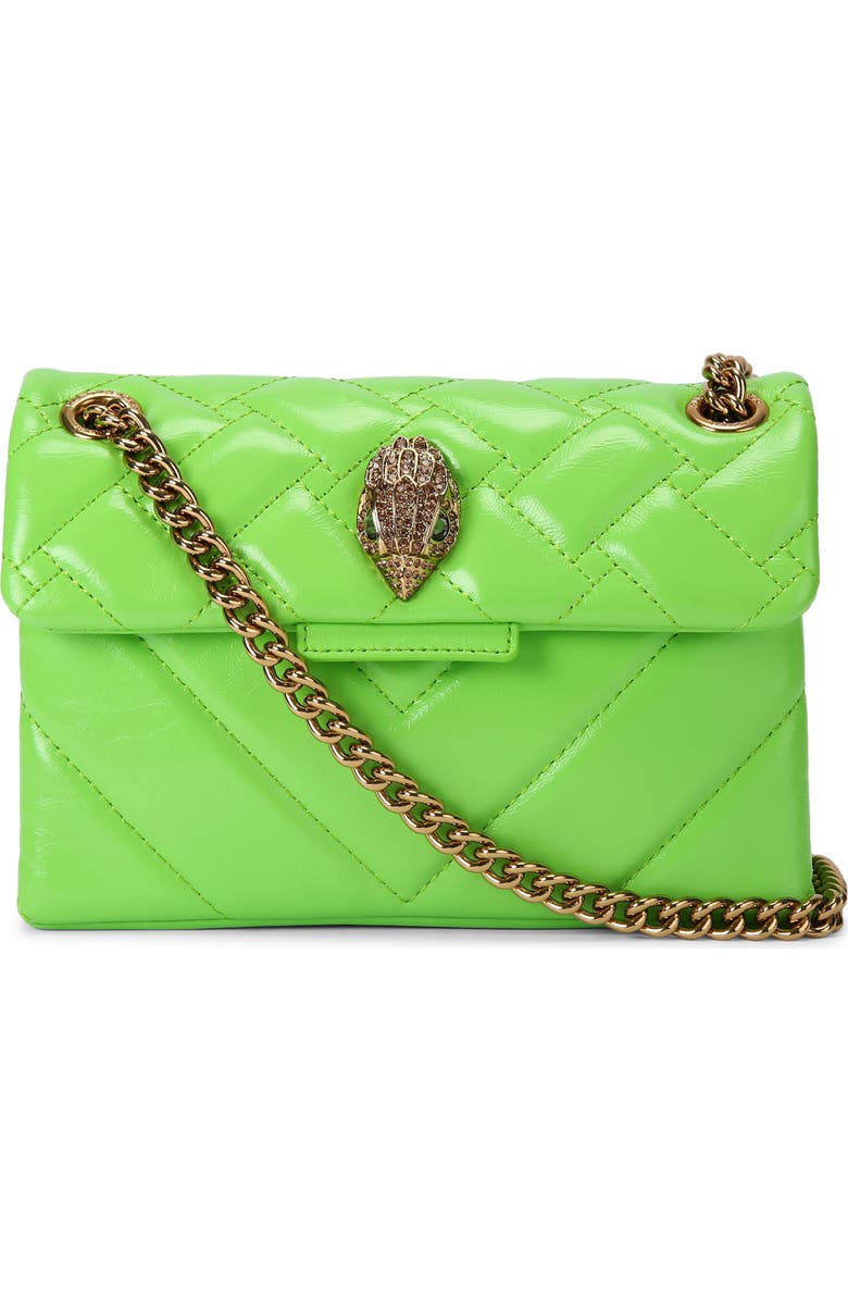 Kurt Geiger London Mini Kensington Quilted Leather Convertible Crossbody Bag, Main, color,
