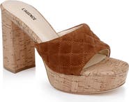 L'AGENCE Gabriell Platform Slide Sandal