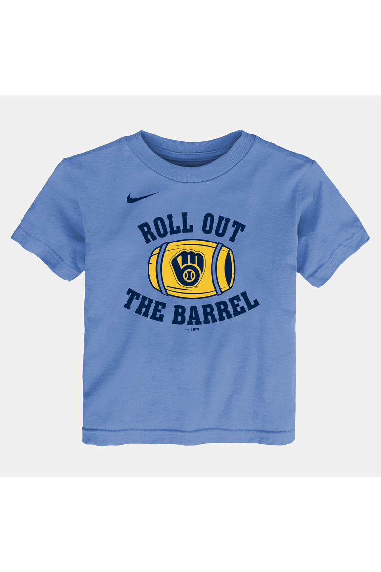 Toddler Nike Blue Milwaukee Brewers Hometown Local Collection T-Shirt, Main, color, Blue